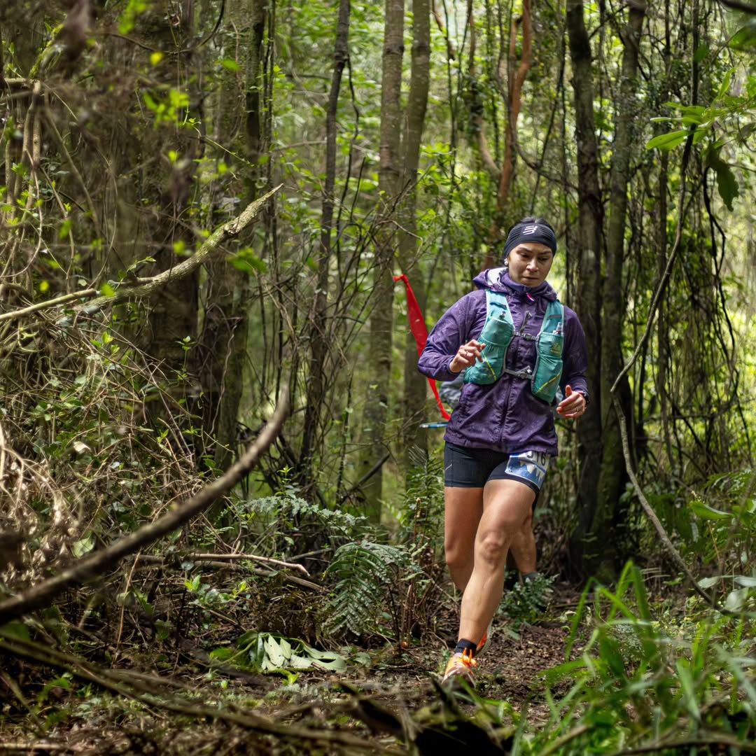 21K · mapa y perfil altimétrico con puntos de abastecimiento